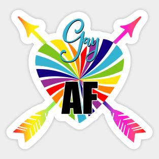 Gay Af Sticker